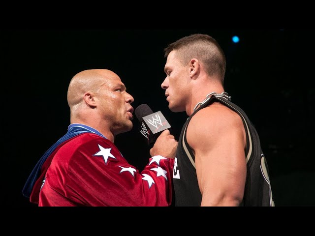 Kurt Angle rap battles John Cena on SmackDown