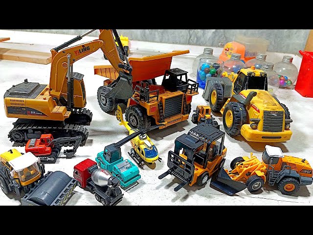 Mega RC Trucks RC Heavy Haulage Transport RC Volvo Lesu BL71 RC Wheel Loader Dozer | Mega Trucks