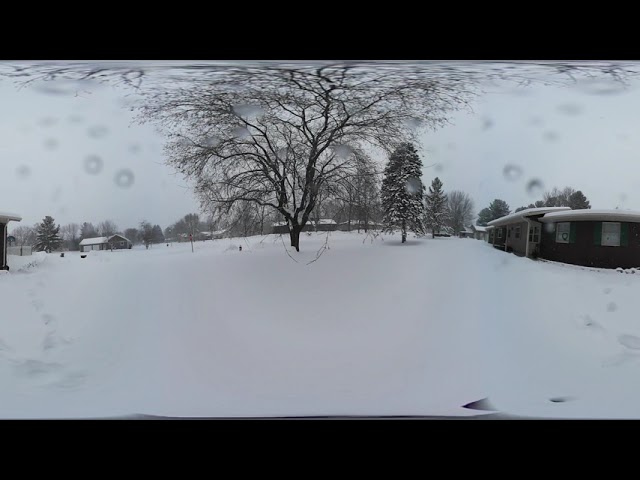 Wisconsin Snowstorm in 360