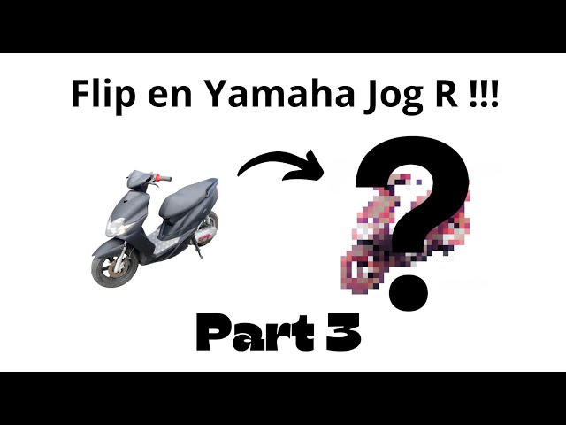 Flip en Yamaha Jog R med os!!! (Part 3)