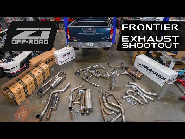 Nissan Frontier Exhaust Shootout!!