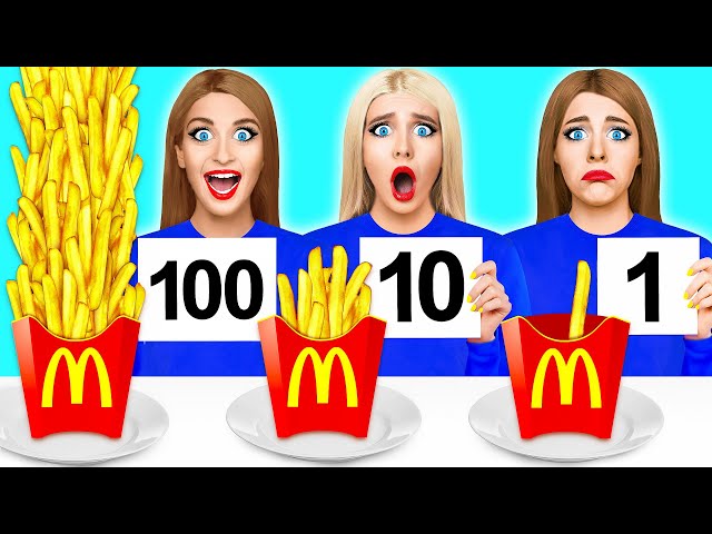 100 Layers of Chocolate Challenge | Funny Food Situations by Multi DO Food Challenge