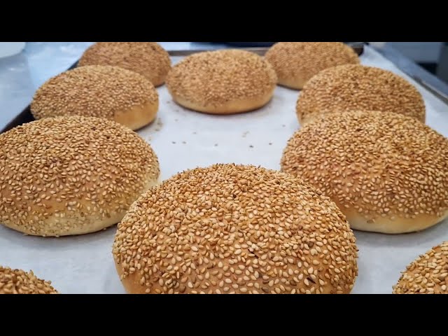 BURGER BUNS - Fast Food Recipe