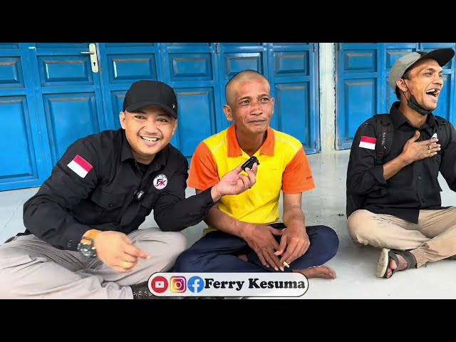 ODGJ DEDE MARBUN INGAT KELUARGA NYA SETELAH DI BERSIHKAN BANG FERRY KESUMA