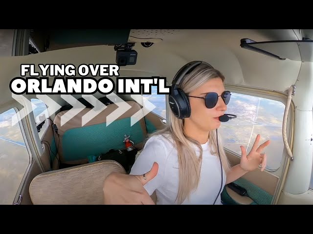 Flight Over Top Orlando International in a C182! IFR to Fort Lauderdale