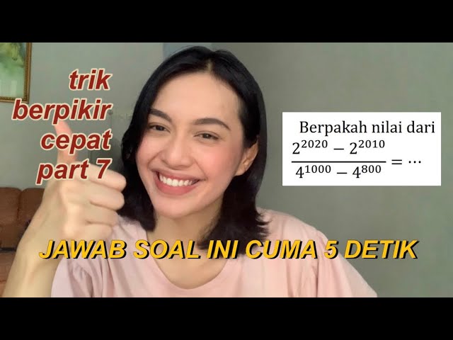 TIPS MENGERJAKAN SOAL TPS UTBK PART 7