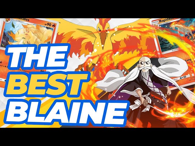 The BEST Blaine deck in Pokemon Pocket plays MYTHICAL ISLAND RAPIDASH