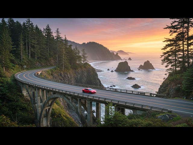 Scenic Drive from Portland, Oregon to Washington's Olympic Peninsula