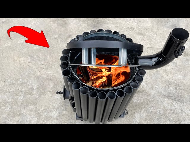 How to make a simple heating stove at home that surprised millions of people. Genius DIY idea