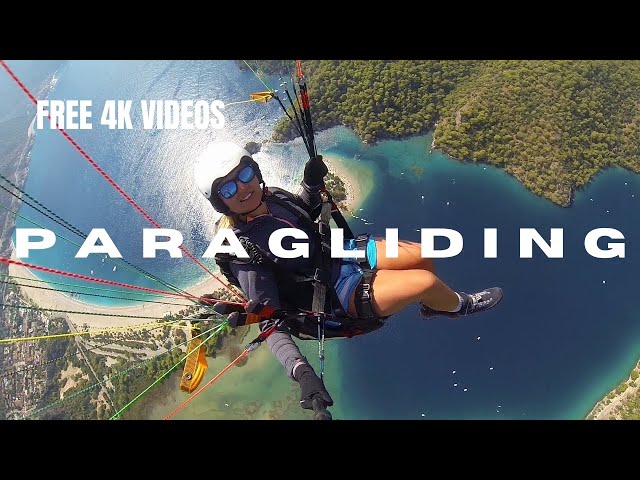 FREE 4K/HD PARAGLIDING//DRONE//AERIAL//FLYING STOCK FOOTAGE - NO COPYRIGHT VIDEOS.