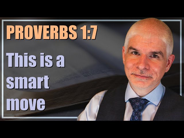 How can we know anything? - Proverbs 1:7 | 2-minute daily bible meditation