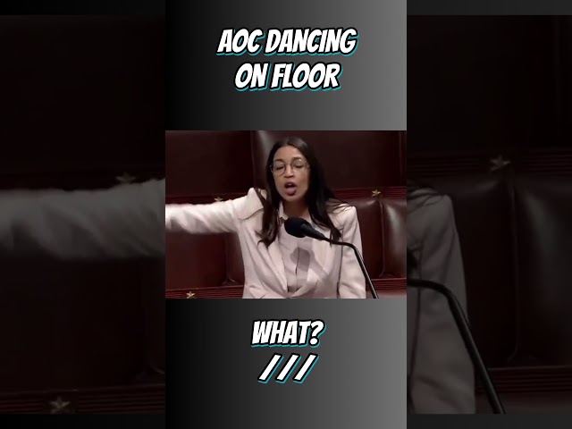 AOC Dance on Floor #ICE #tomhoman #aoc #liberals #meltdown #trump #trump2024 #presidenttrump #usa