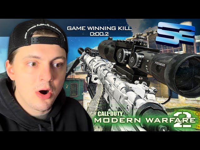 I hit an INSANE 2 PIECE on Modern Warfare 2... (21 SHOTS)