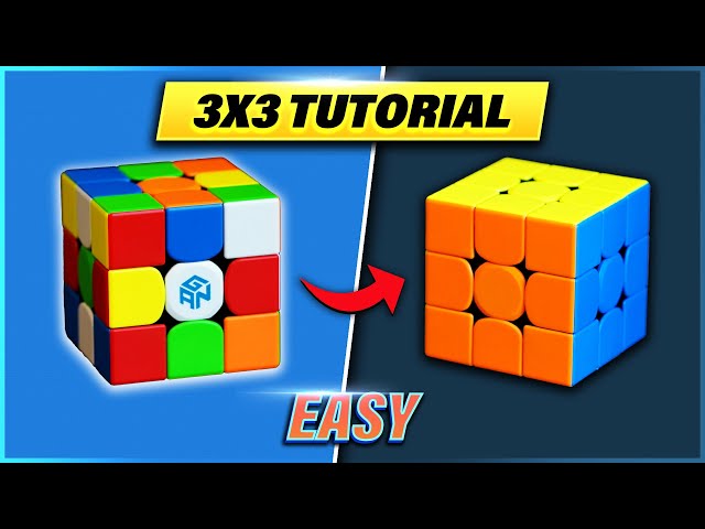 How To Solve a 3x3 Puzzle Cube in 2025 | Beginner Tutorial