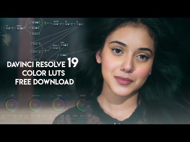 DaVinci Resolve 19 Color Luts Free Download