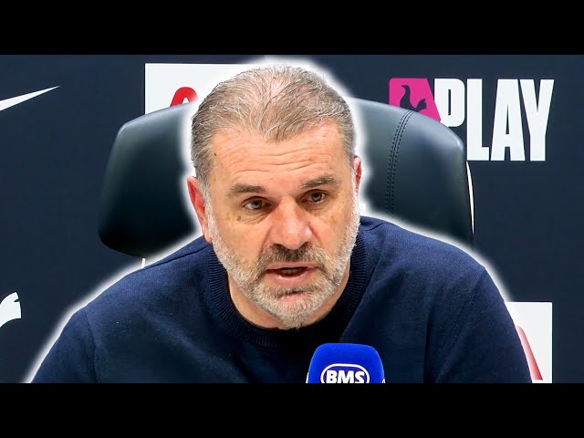 'I don't have any SYMPATHY CARDS FROM OTHER MANAGERS!' | Ange Postecoglou | Tottenham 1-0 Man Utd