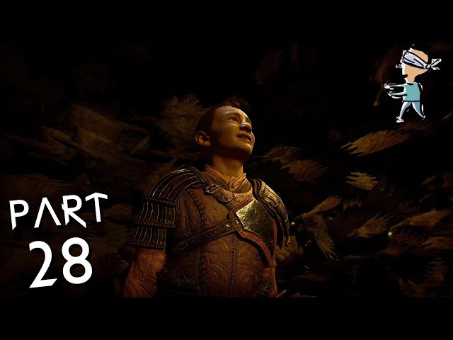 GOD OF WAR RAGNAROK PART 28 // The Runaway - How The Blind Guy Plays - PS5 Gameplay (FULL GAME)