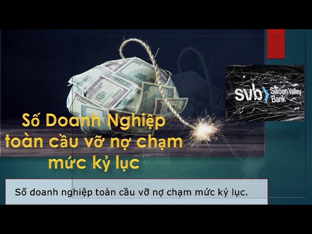 6 Bời Vlog  " Số doanh nghiệp toàn cầu vỡ nợ chạm mức kỷ lục"