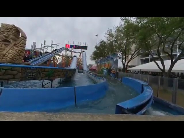 Rodeo Carnival VR180 3D 4k, Rides & Attractions Walking Tour - Houston, Texas HLSR