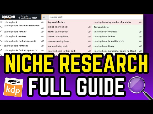 Complete Keyword Research Guide  - Amazon KDP