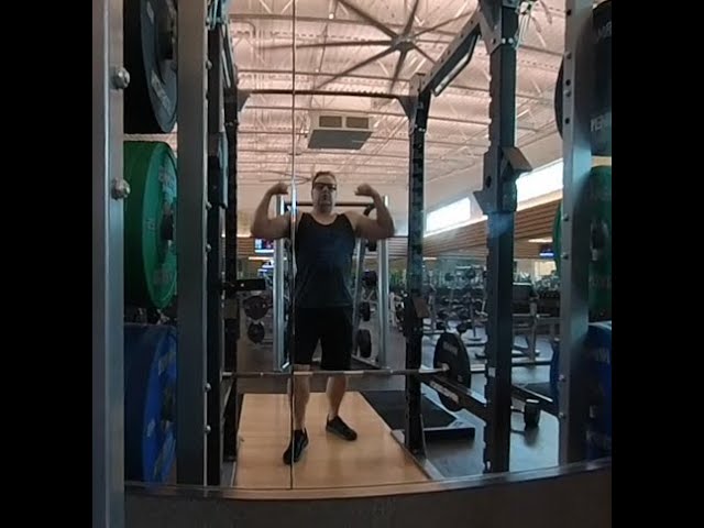 Getting Some Work Done on The Squat Rack