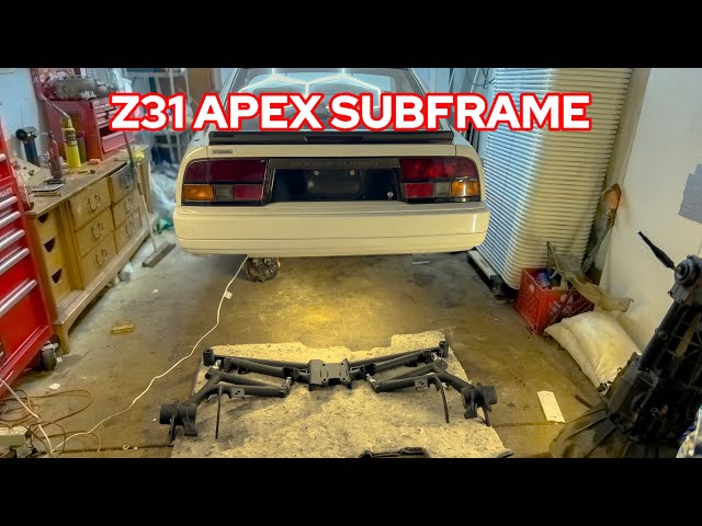 Z31 Apex Rear Subframe UNBOXING!!!