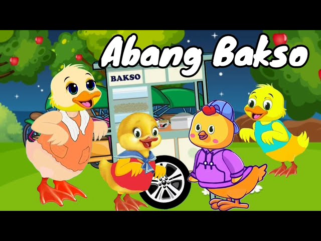 Abang Tukang Bakso ❤️ Lagu Anak !! Animasi Bebek Care Joget Lucu