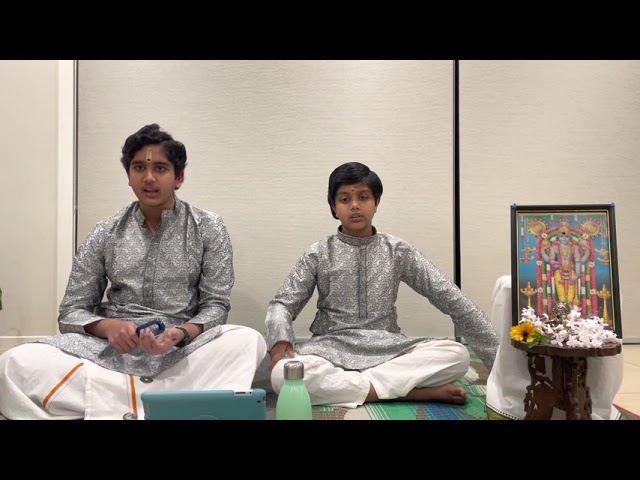 Vivash Kedhar and Vishank Kedhar - Namadwaar Sydney Janmashtami 2021