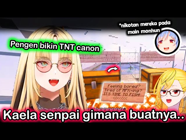 Niko Waktu Mampir Ke Creeper Farm Kaela Yang Diremake, Ketemu Pekora..【Hololive】