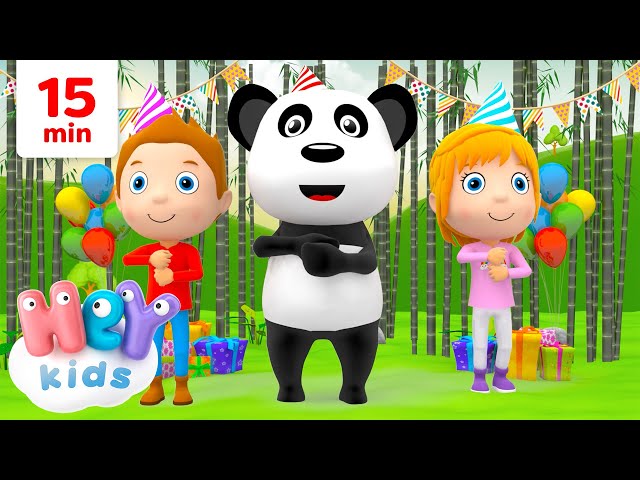 A Ram Sam Sam Birthday Song!  | Hey Kids Nursery Rhymes | Birthday Songs for Kids