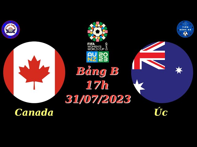 Nhận định - Soi kèo Nữ Canada vs Nữ Úc - 17h 31/07 - Bảng B - World Cup Nữ 2023 - TIẾN BÓNG ĐÁ