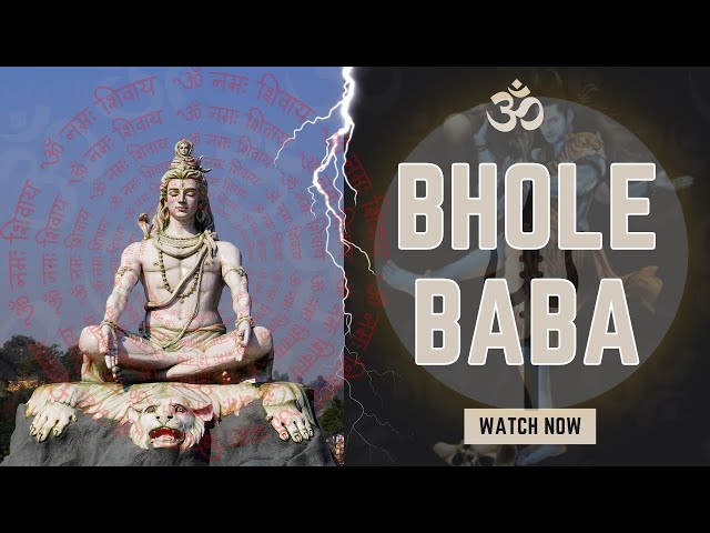 Bhole Baba (Official Video) | Bhole Baba New Song | Shiv Shankar Song 2025 | Shiv Shankar Bhajan