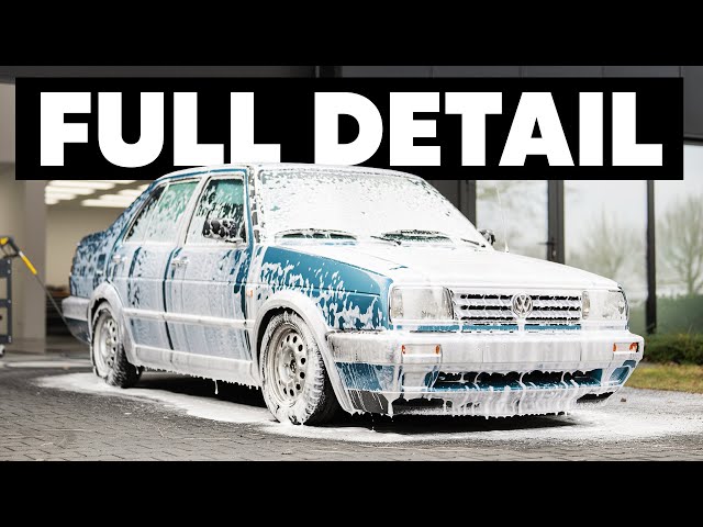 Cleaning a 33 Year Old VW Jetta - Exterior Detailing