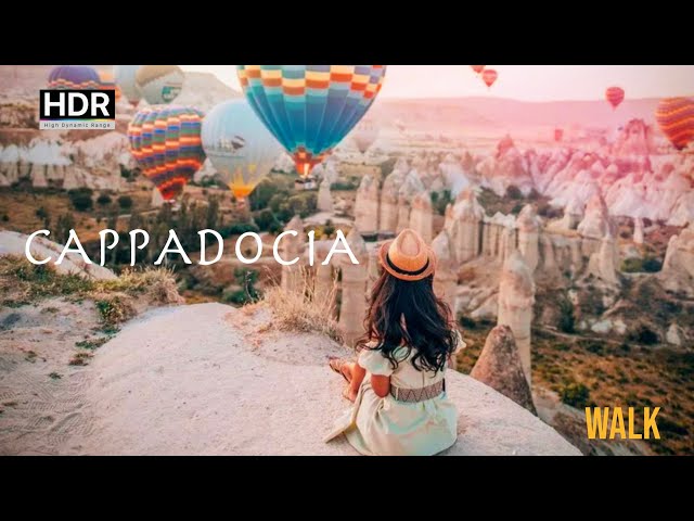 🔥 CAPPADOCIA, TURKEY Best Magical Place | Walking Tour Goreme - 4K HDR