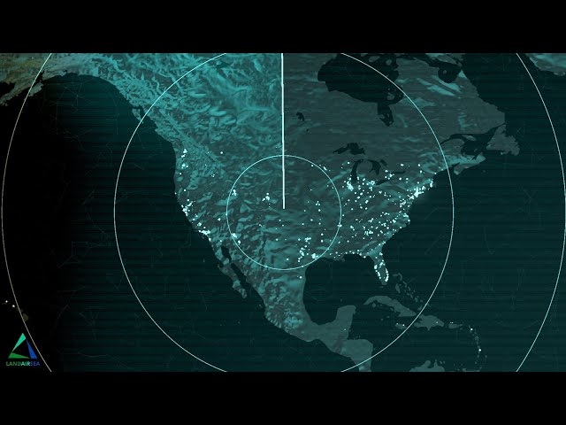 LandAirSea Live Tracker Map