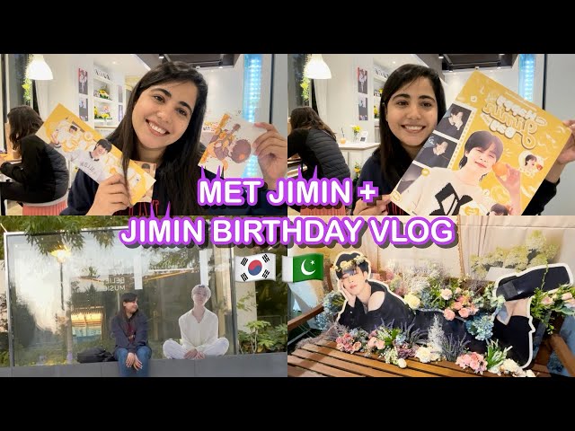 🇰🇷FINALLY MET BTS JIMIN 💜 JIMIN BIRTHDAY CELEBRATION IN KOREA #bts #jimin