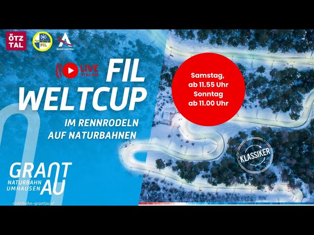 5th FIL WC luge in natural track /Umhausen/Tyrol - Day 2