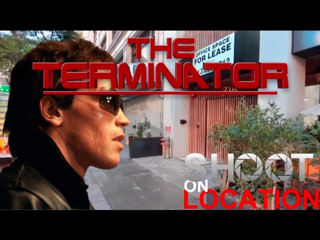 The Terminator filming location/ tech Noir scene downtown Los Angeles