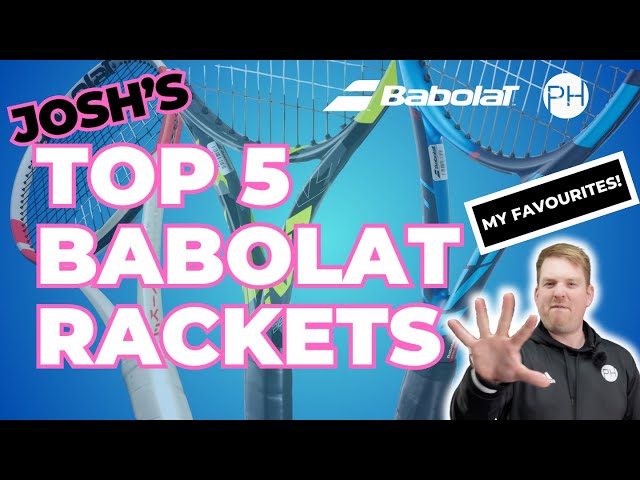 REVIEW: TOP 5 BABOLAT TENNIS RACKETS 2024 | Tennis Coach | Racquet Review | PH Tennis