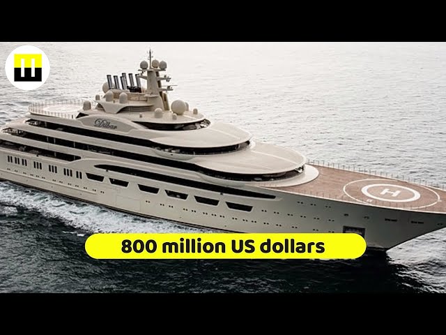 The Dilbar Yacht of Alisher Usmanov