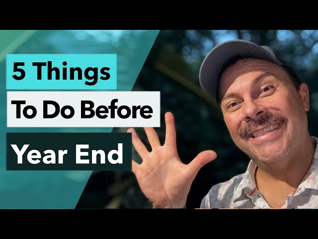 5 Things You Can Do for your Acting Career before the Year Ends!