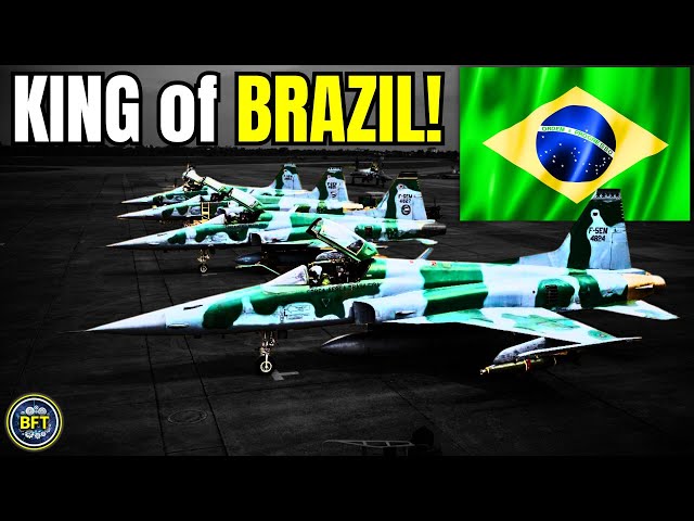 Top 10 Most Powerful Military Aircraft of the Brazilian Air Force!