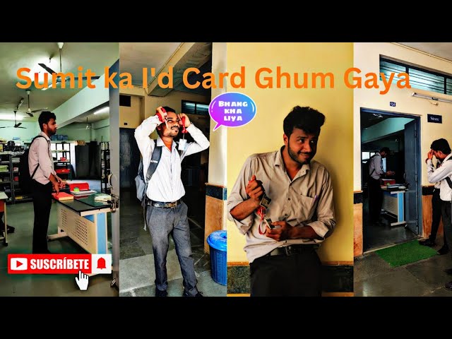 "Sumit's ID Card Lost in Bus! 😨 | College Life Drama Unfolds 🚨 | Must Watch for Every Student!"