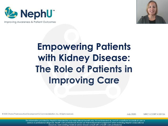 NephU - Empowering Patients with Kidney Disease