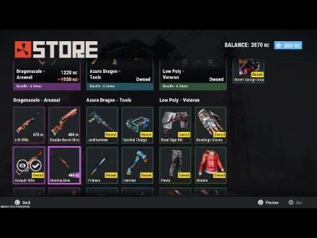 Rust skin store update!!!