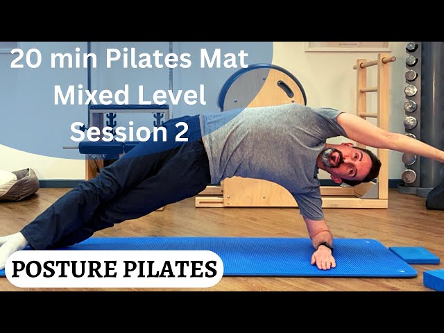 20 min Pilates Mat, Mixed Level, Session 2