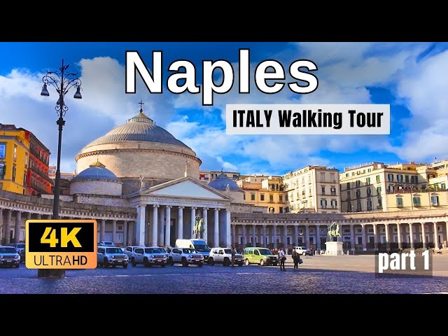 DISCOVER the REAL Naples ITALY Like a Local | Walking Tour in 4K-UHD Part 1