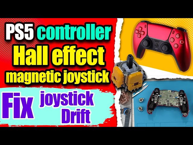 PlayStation 5 | Fix  PS5 Controller Stick Drift Permanently with Hall Effect Joysticks cfi-zct1w