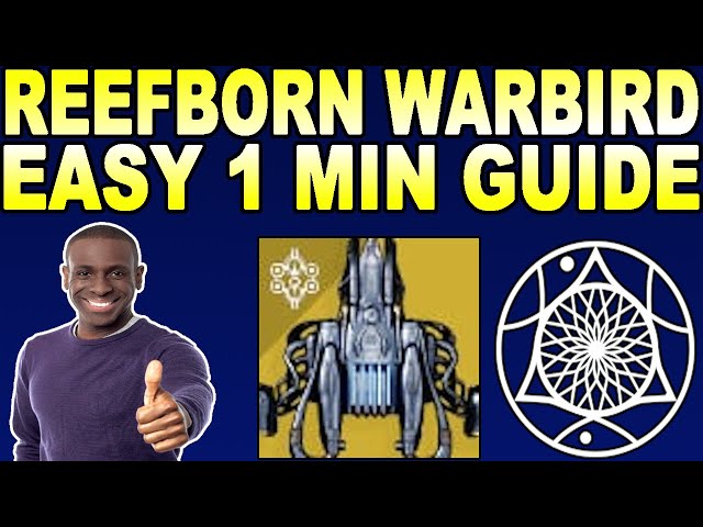 HOW TO GET Reefborn Warbird Exotic Ship NEW!- Destiny 2