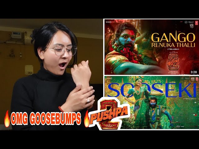 Pushpa 2 | Jathara | Sooseki | Song Reaction | Allu Arjun | Fahad F | Sadhana Movies Reaction